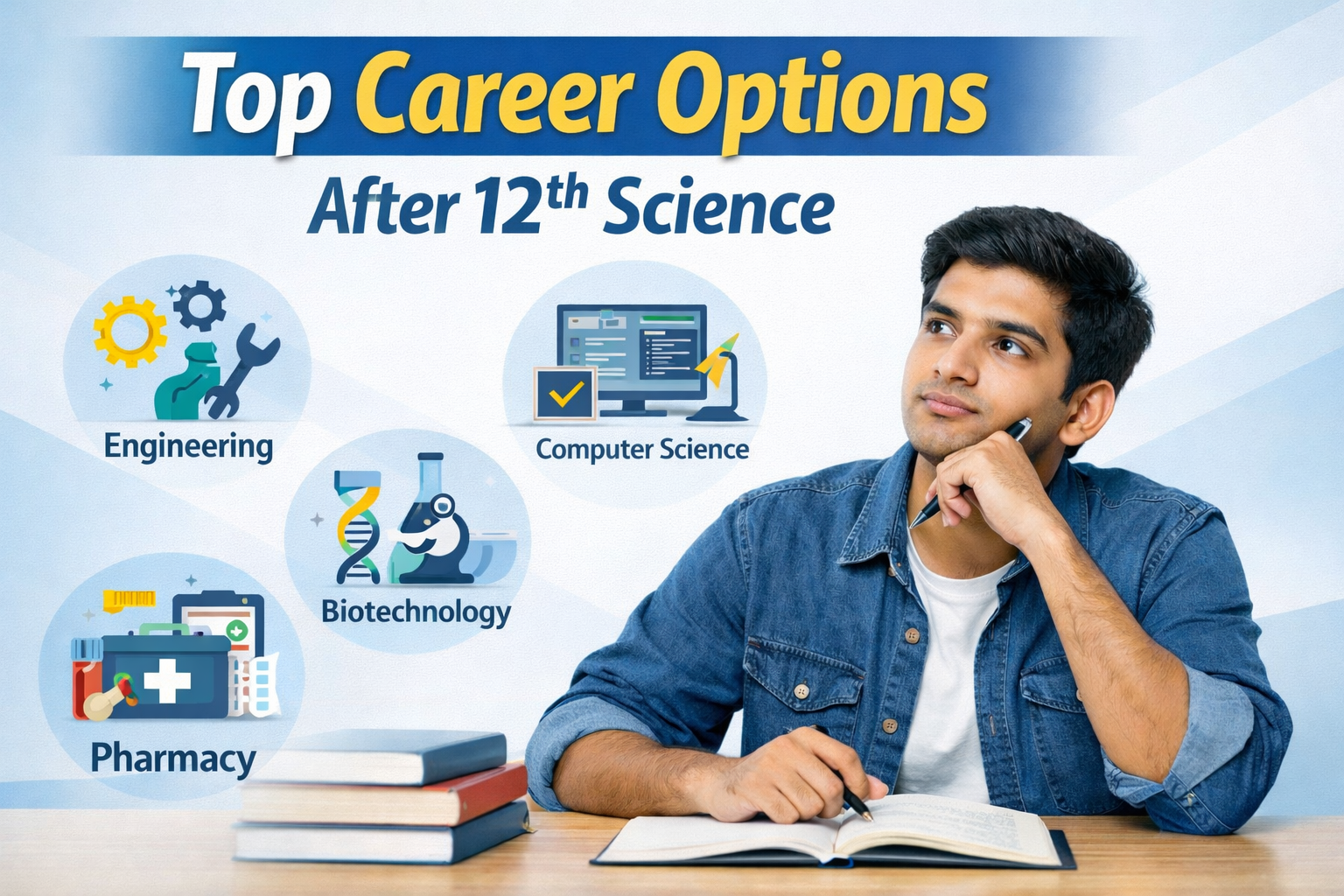 Top Career Options After 12th Science in India – Salary, Scope & Best Courses