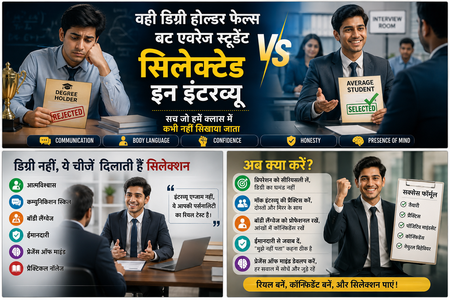 Why Degree Holders Fail Interviews but Average Students Win